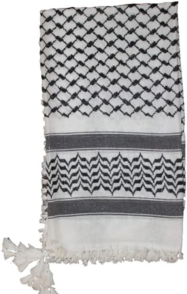 Palestine Scarfs الاقصى Shemagh Cotton Arab Arafat Scarf Keffiyeh Scarf Men Neck Wrap Cotton Men Military Palestinian Gifts