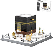 Islamic Mosque Kaaba Architectural Model Building Block Sets Muslim Bricks Toy Hajj Kit Eid Gifts for Kids Adult 446 Pieces