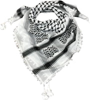 Palestine Scarfs الاقصى Shemagh Cotton Arab Arafat Scarf Keffiyeh Scarf Men Neck Wrap Cotton Men Military Palestinian Gifts